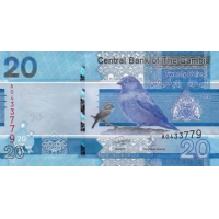 (000942) ** PNew (PN39) Gambia - 20 Dalasis (2019)